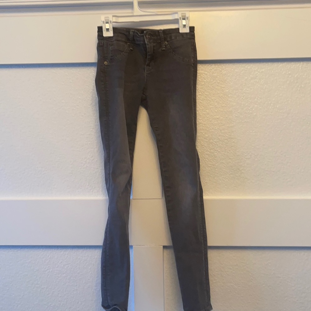 Gray jeans girls
